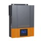 3KVA/2400W Hybr1d Solar Inversor 24V Battery Charger Built-in MPPT 80A Solar Charger 230VAC Output PV Max 450VDC Inverter POW-HVM2.4H-24V