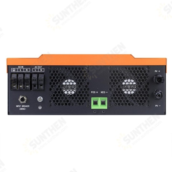 DC24V 48V 3.6KW 6.2KW Solar Inverter Pure Sine Wave Inversor PV Input Max DC 500V MPPT 120A Solar Controller