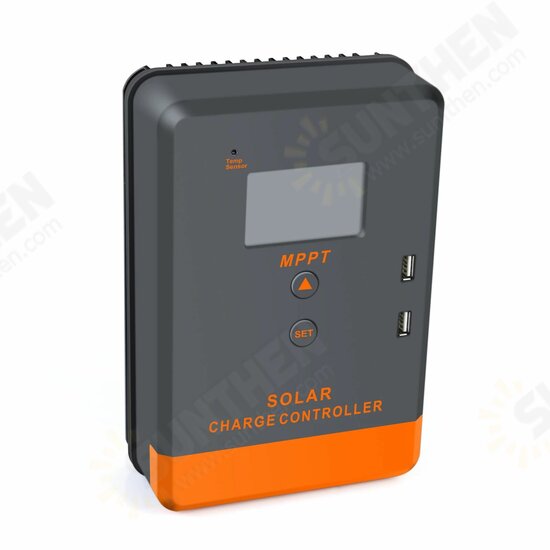 MPPT Solar Charger Controller 40A 30A 20A 12V 24V Solar Panel Controller LCD Display Various Load Control Modes