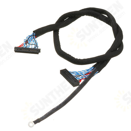 T370HW01 2ch 8-bit 40Pin Universal Screen Cable Recorder For V29 V59 Series LCD Driver Board Length 40CM