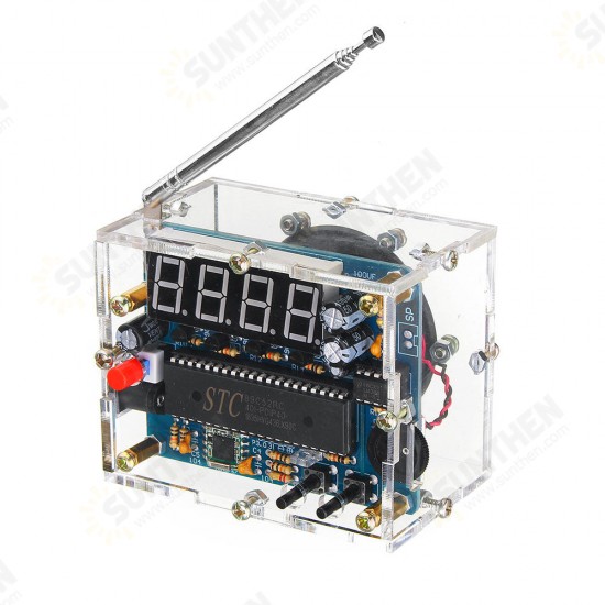 TEA5767 DC 4.5V-5.5V Mini Digital FM Radio 87MHZ-108MHZ 2W 8ohm Speaker Electronics TEA5767 DC 4.5V-5.5V Mini Digital FM Radio 87MHZ-108MHZ 2W 8ohm Speaker Electronics