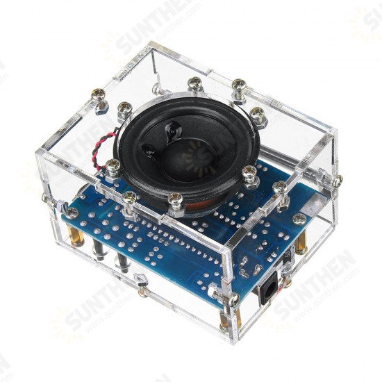 TEA5767 DC 4.5V-5.5V Mini Digital FM Radio 87MHZ-108MHZ 2W 8ohm Speaker Electronics TEA5767 DC 4.5V-5.5V Mini Digital FM Radio 87MHZ-108MHZ 2W 8ohm Speaker Electronics