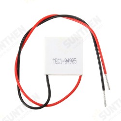 TEC1-04905 DC5V Semiconductor Electronic Refrigeration Sheet DC Cooling Refrigeration Heat Dissipation TEC1-04905 DC5V Semiconductor Electronic Refrigeration Sheet DC Cooling Refrigeration Heat Dissipation