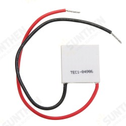TEC1-04906 DC5V Semiconductor Electronic Refrigeration Sheet DC Cooling Refrigeration Heat Dissipation TEC1-04906 DC5V Semiconductor Electronic Refrigeration Sheet DC Cooling Refrigeration Heat Dissipation