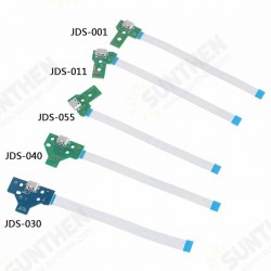 USB Charging Port Socket Circuit Board For 12Pin JDS 011 030 040 055 14Pin 001 Connector for PS4 Controller USB Charging Port Socket Circuit Board For 12Pin JDS 011 030 040 055 14Pin 001 Connector for PS4 Controller