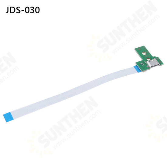 USB Charging Port Socket Circuit Board For 12Pin JDS 011 030 040 055 14Pin 001 Connector for PS4 Controller