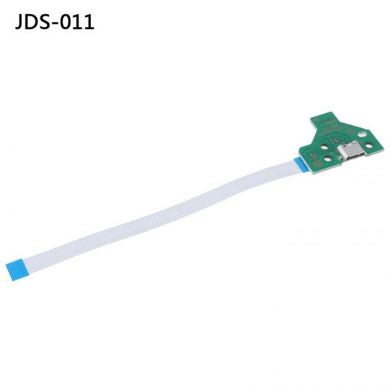 USB Charging Port Socket Circuit Board For 12Pin JDS 011 030 040 055 14Pin 001 Connector for PS4 Controller