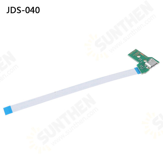 USB Charging Port Socket Circuit Board For 12Pin JDS 011 030 040 055 14Pin 001 Connector for PS4 Controller