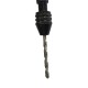 0.3-3.8mm Mini Aluminum Hand Drill with Chuck and 10pcs Twist Drill Bits Rotary Tool