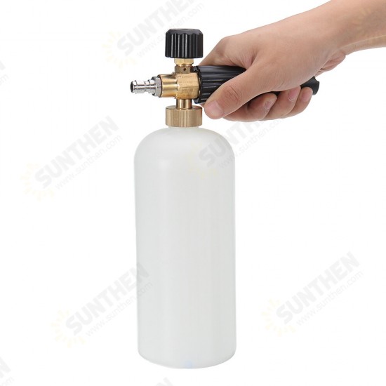 1000ml High Pressure Washer Snow Foam Nozzles Spray Lance Professional Car Wash Tools