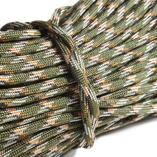 100M Roll Multifunctional 4mm Strands Parachute Lanyard Rope