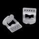 100pcs 1.5mm Tile Leveling System Plastic Spacers Tiling Tool Flooring Clips