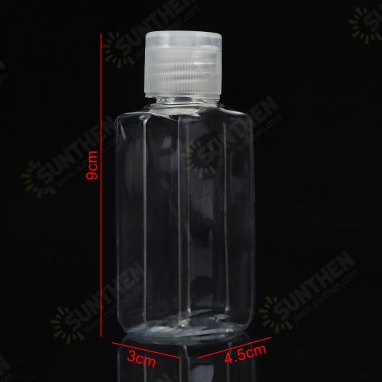 10Pcs 1ml Amber Glass 1/4 Dram Essential Oil Bottle Orifice Reducer Cap White Tool