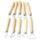 10Pcs Wax Clay Soap Carvers Clay Sculpture Pottery Tools Set Modelling Carving Tool