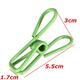 10pcs Metal Clothes Peg Laundry Washing Line Hanger Paper Photos Clip