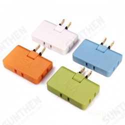 110-250V 180 Degree Rotatable Plug Adapter Travel Power 3 Supply Hub 110-250V 180 Degree Rotatable Plug Adapter Travel Power 3 Supply Hub