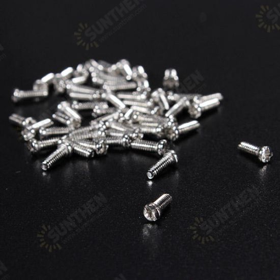 12 Kinds of Small Stainless Steel Screws Electronics Assortment Kit