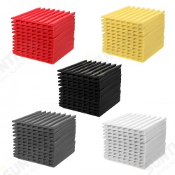 12Pcs 30x30x2.5cm Soundproofing Foam Acoustic Wall Panels Studio Soundproof Foam 12Pcs 30x30x2.5cm Soundproofing Foam Acoustic Wall Panels Studio Soundproof Foam