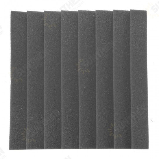 12Pcs 30x30x2.5cm Soundproofing Foam Acoustic Wall Panels Studio Soundproof Foam