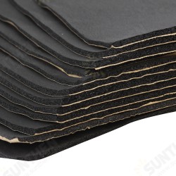 12Pcs 3mm Sound Proofing Foam Deadening Insulation Cotton 50x30cm for Car SUV 12Pcs 3mm Sound Proofing Foam Deadening Insulation Cotton 50x30cm for Car SUV