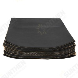 12Pcs 3mm Sound Proofing Foam Deadening Insulation Cotton 50x30cm for Car SUV 12Pcs 3mm Sound Proofing Foam Deadening Insulation Cotton 50x30cm for Car SUV