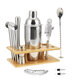 14Pcs Stainless Steel Cocktail Shaker Set Bar Mixer Drink Bartender Tool Home