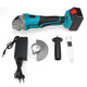 18V 4000mAh Brushless Cordless Angle Grinder Li-ion for Replaces Makita Body