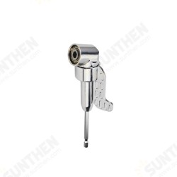 1PC 105/90° Turning Head Angler Bracket Adjustable Screwdriver Hand Tool Rotating Nozzle 1/4 Magnetic Drill Bit Sleeve 1PC 105/90° Turning Head Angler Bracket Adjustable Screwdriver Hand Tool Rotating Nozzle 1/4 Magnetic Drill Bit Sleeve