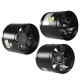 220V 4/6/8/10 Inch Inline Duct Fan Booster Exhaust Blower Air Cooling Vent Black