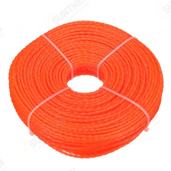 2.4/2.7/3.0 mm Commercial Spiral Twist Trimmer Line Whipper Snipper Cord