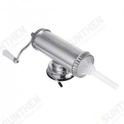 2lbs Manual Sausage Stuffer Maker Meat Filler Machine Suction Base Commercial Tool 2lbs Manual Sausage Stuffer Maker Meat Filler Machine Suction Base Commercial Tool