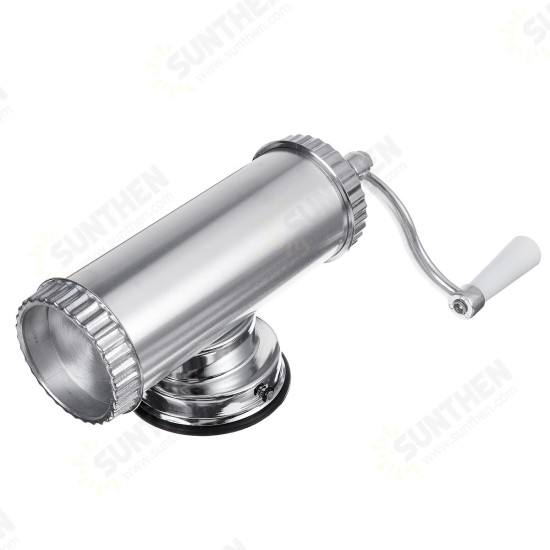 2lbs Manual Sausage Stuffer Maker Meat Filler Machine Suction Base Commercial Tool