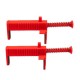 2pcs Brick Liner Runner Brick Leveling Cable Measuring Tools Kit for Masons Engineering 2P Wire