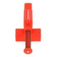 2pcs Brick Liner Runner Brick Leveling Cable Measuring Tools Kit for Masons Engineering 2P Wire