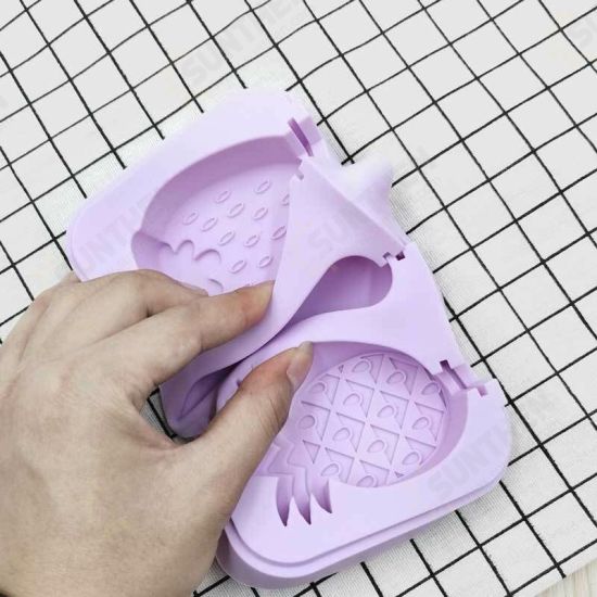 3 Cell DIY Fruit Frozen Ice Cream Cake Mold Juicee Popsicle Maker Ice Lolly Mould 3 Cell DIY Fruit Frozen Ice Cream Cake Mold Juicee Popsicle Maker Ice Lolly Mould