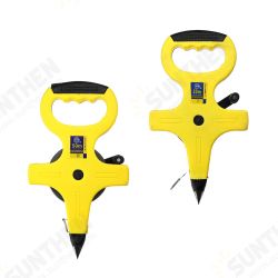 30/50m Fiberglass Measuring Tape Measure Reel for Landscaping Building Surveying 30/50m Fiberglass Measuring Tape Measure Reel for Landscaping Building Surveying