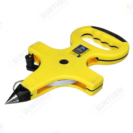 30/50m Fiberglass Measuring Tape Measure Reel for Landscaping Building Surveying 30/50m Fiberglass Measuring Tape Measure Reel for Landscaping Building Surveying