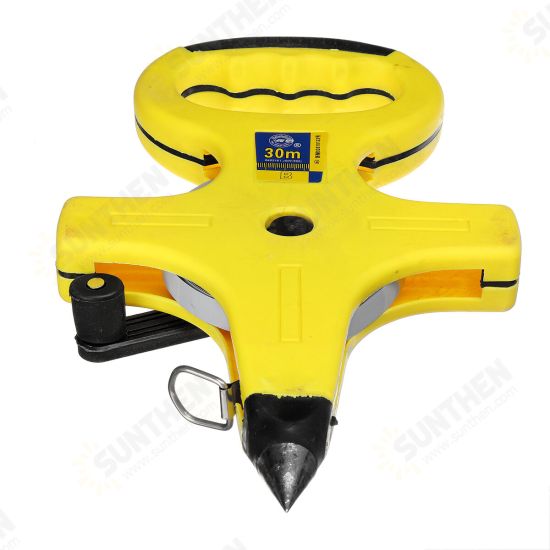 30/50m Fiberglass Measuring Tape Measure Reel for Landscaping Building Surveying 30/50m Fiberglass Measuring Tape Measure Reel for Landscaping Building Surveying
