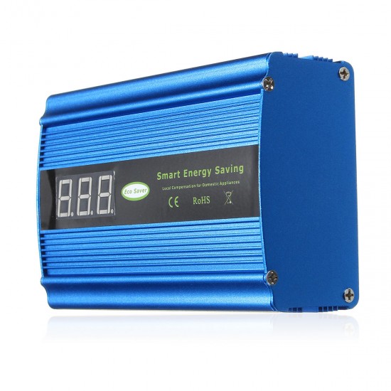 30KW Digital LED Display Voltage Power Energy Saver Box Saving Energy up to 35% EU/US Plug