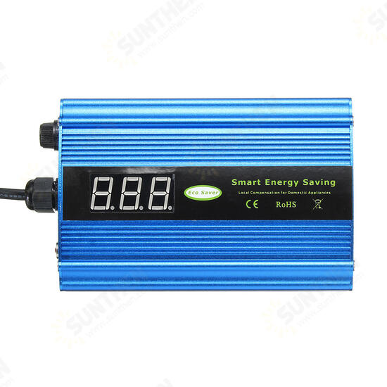 30KW Digital LED Display Voltage Power Energy Saver Box Saving Energy up to 35% EU/US Plug