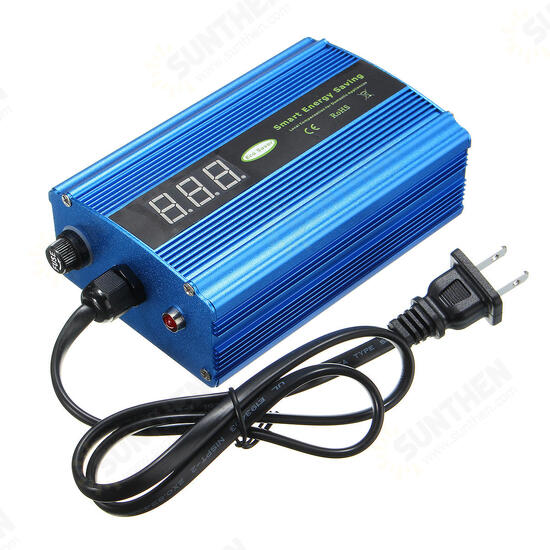 30KW Digital LED Display Voltage Power Energy Saver Box Saving Energy up to 35% EU/US Plug