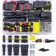 326pcs Boxed Waterproof Connector 1/2/3/4 Hole Set Hid Car Waterproof Connector Connector