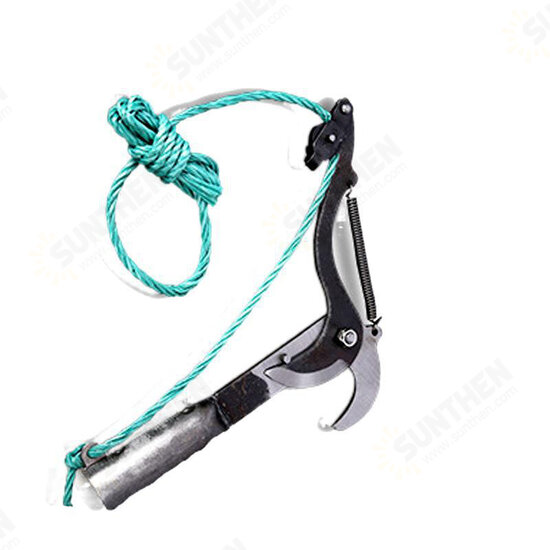 330mm Black Pulley High Branch Scissors Metal Shears Fruit Picker Tool Garden Farm Metal Pruning Shears Hand Tools