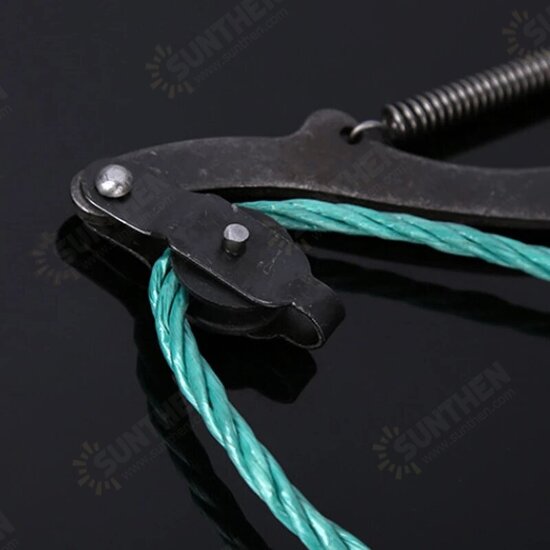 330mm Black Pulley High Branch Scissors Metal Shears Fruit Picker Tool Garden Farm Metal Pruning Shears Hand Tools