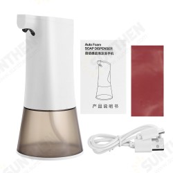 350ml Infrared Sensor Automatic Soap Dispenser Touchless Stand Foam Hand Washer 350ml Infrared Sensor Automatic Soap Dispenser Touchless Stand Foam Hand Washer
