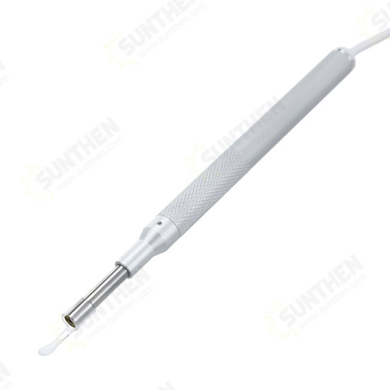 3.9mm Visual Thin Lens HD Ear Endoscopes with Earwax 6 Adjustable LED Lights Ear Cleaning Tool