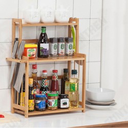3Tier Standing Spice Rack Kitchen Countertop Storage Organizer 3Tier Standing Spice Rack Kitchen Countertop Storage Organizer