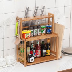 3Tier Standing Spice Rack Kitchen Countertop Storage Organizer 3Tier Standing Spice Rack Kitchen Countertop Storage Organizer
