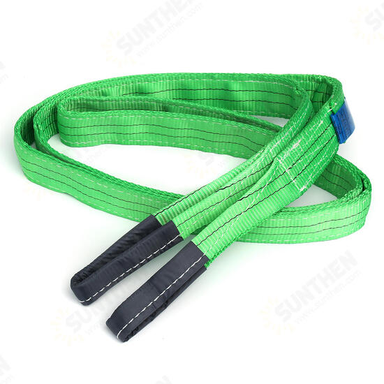 4 Meter 2 Ton 60mm Wide Duplex Webbing Pulling Lifting Sling Strap Strop