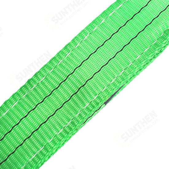 4 Meter 2 Ton 60mm Wide Duplex Webbing Pulling Lifting Sling Strap Strop